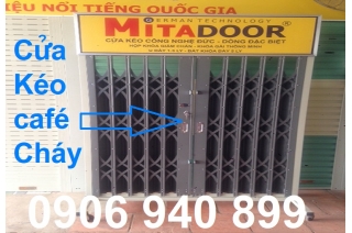 Cửa Kéo Thép Mitadoor U Dầy 0.9 Dem 
